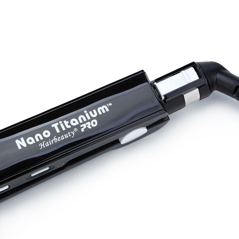 Professional Nano Titanium Hair Straightener Black